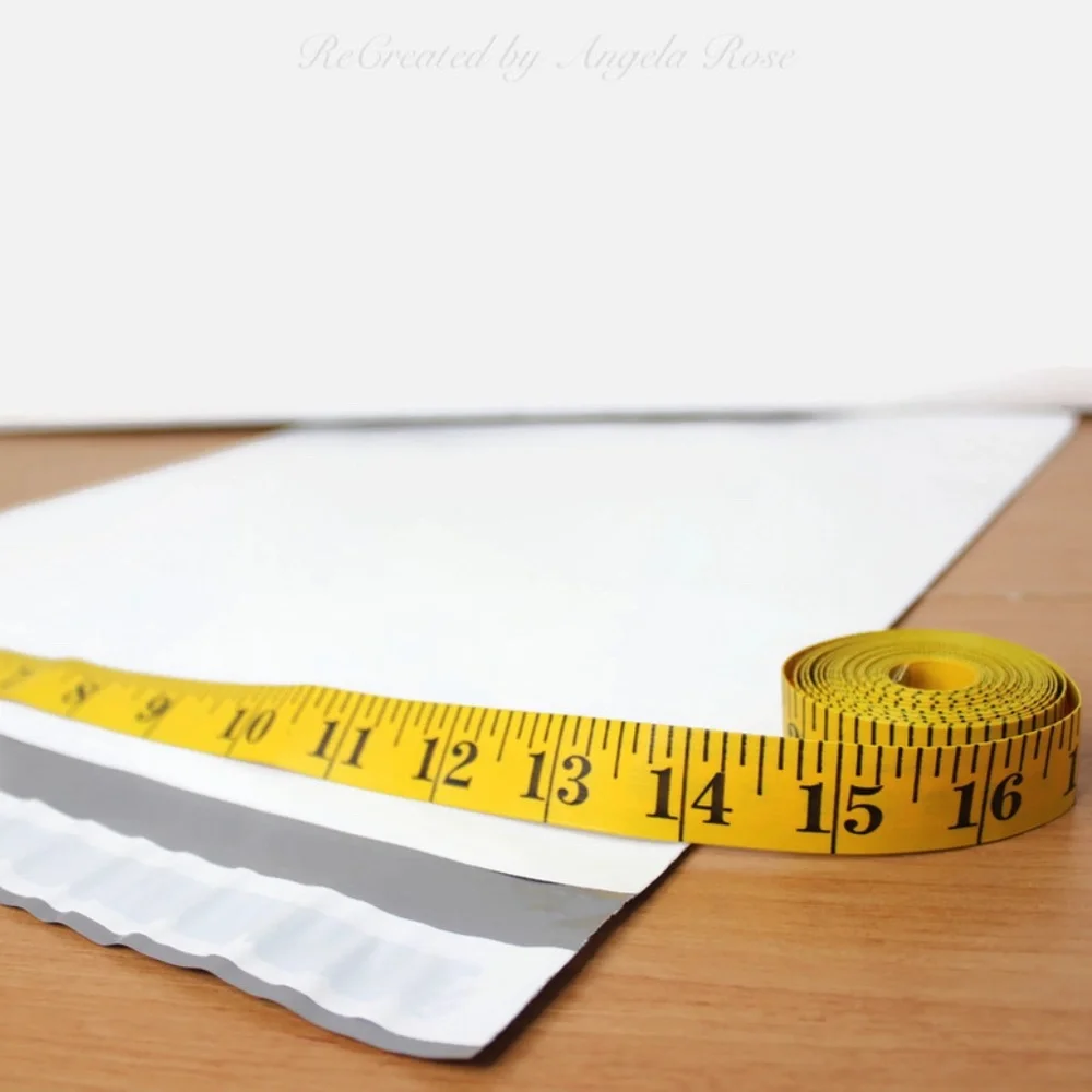 50 14 x 17 Poly Mailers - White - Uline